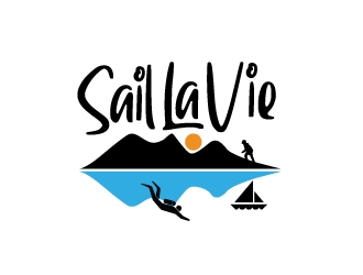 Sail La Vie logo design by Foxcody