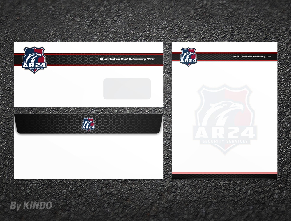 AR24 logo design by Kindo