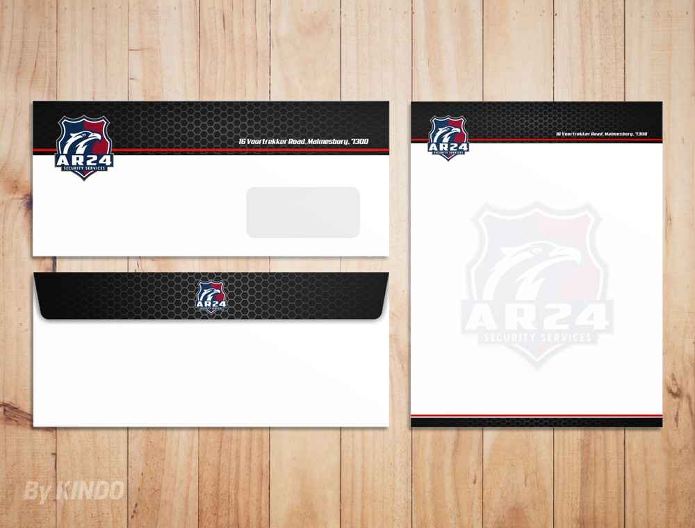 AR24 logo design by Kindo