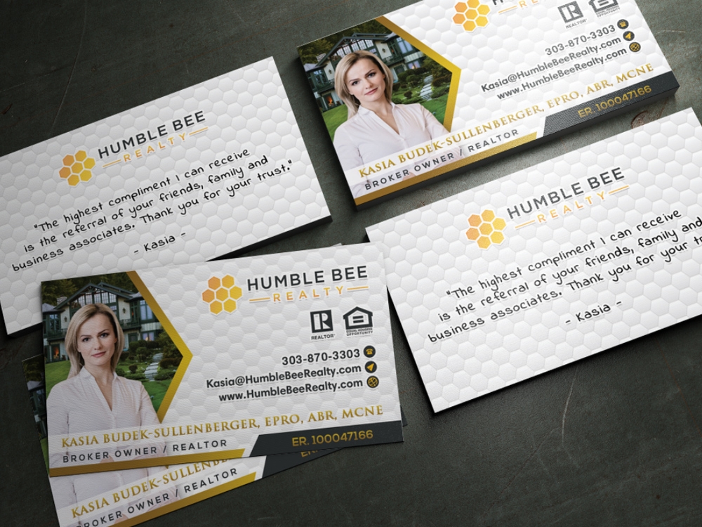 Humble Bee Realty logo design by Realistis