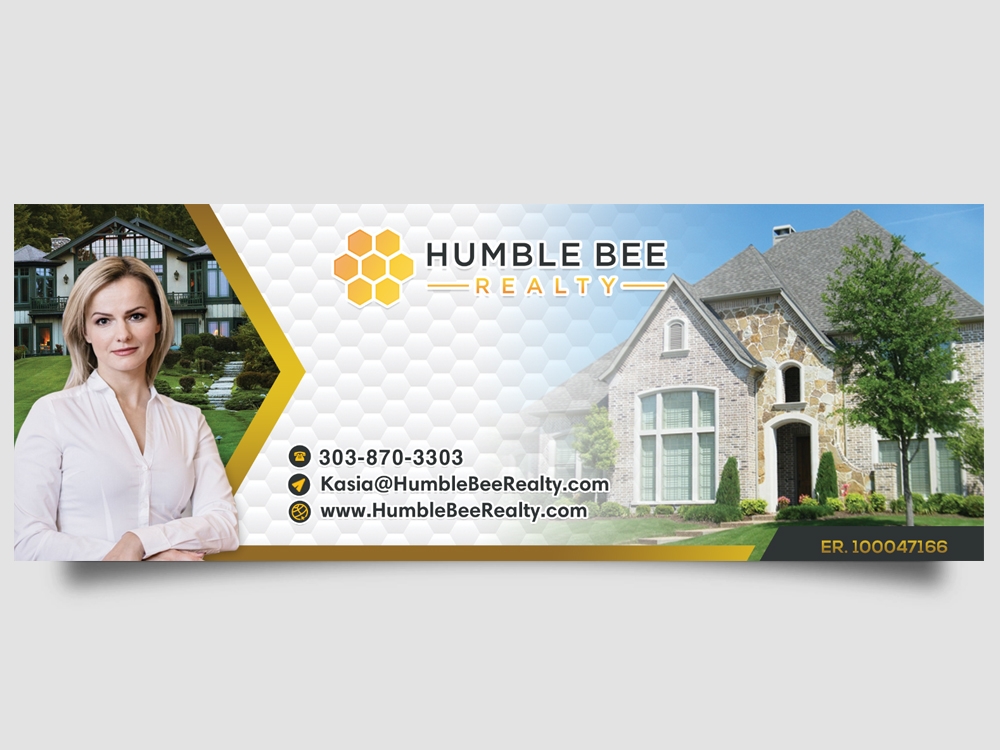 Humble Bee Realty logo design by Realistis
