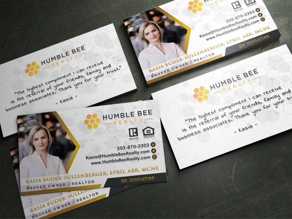 Humble Bee Realty logo design by Realistis