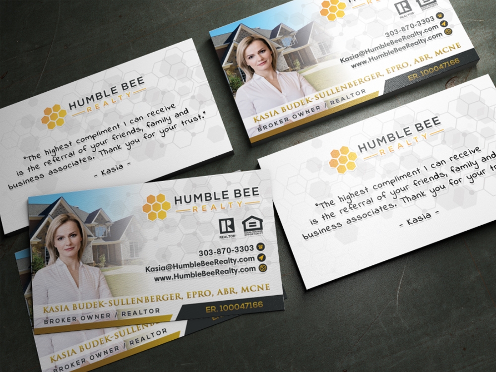 Humble Bee Realty logo design by Realistis