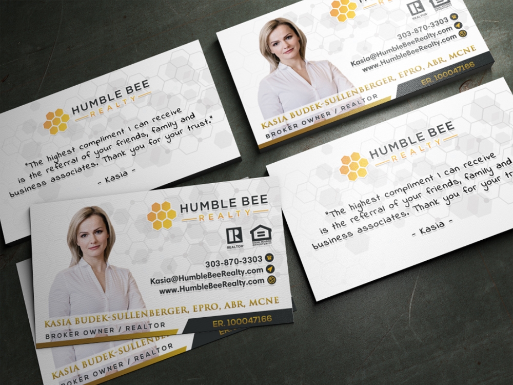 Humble Bee Realty logo design by Realistis