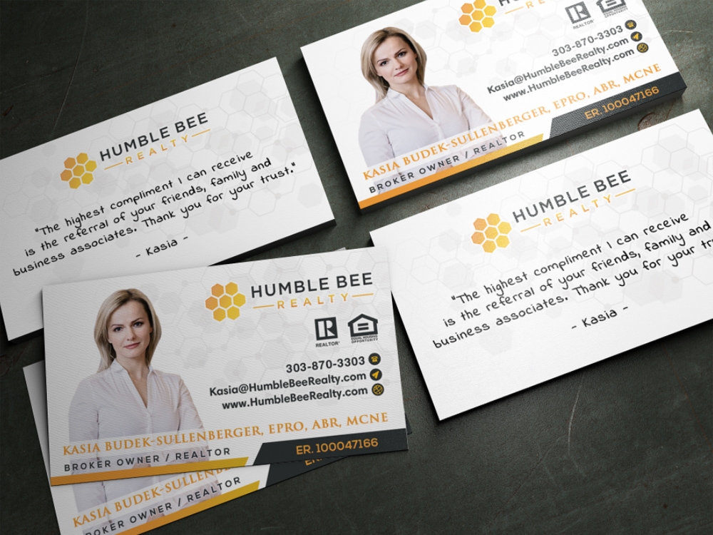 Humble Bee Realty logo design by Realistis
