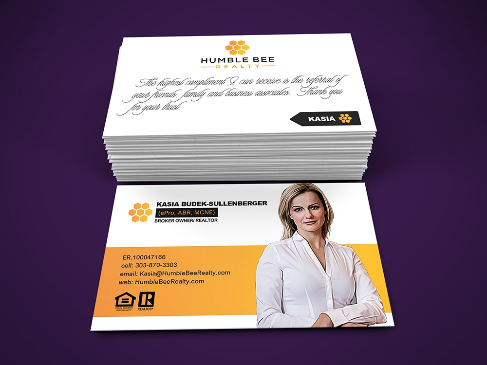 Humble Bee Realty logo design by XyloParadise