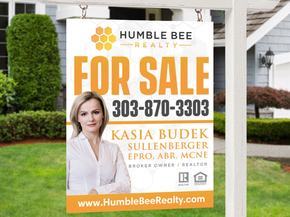 Humble Bee Realty logo design by Realistis