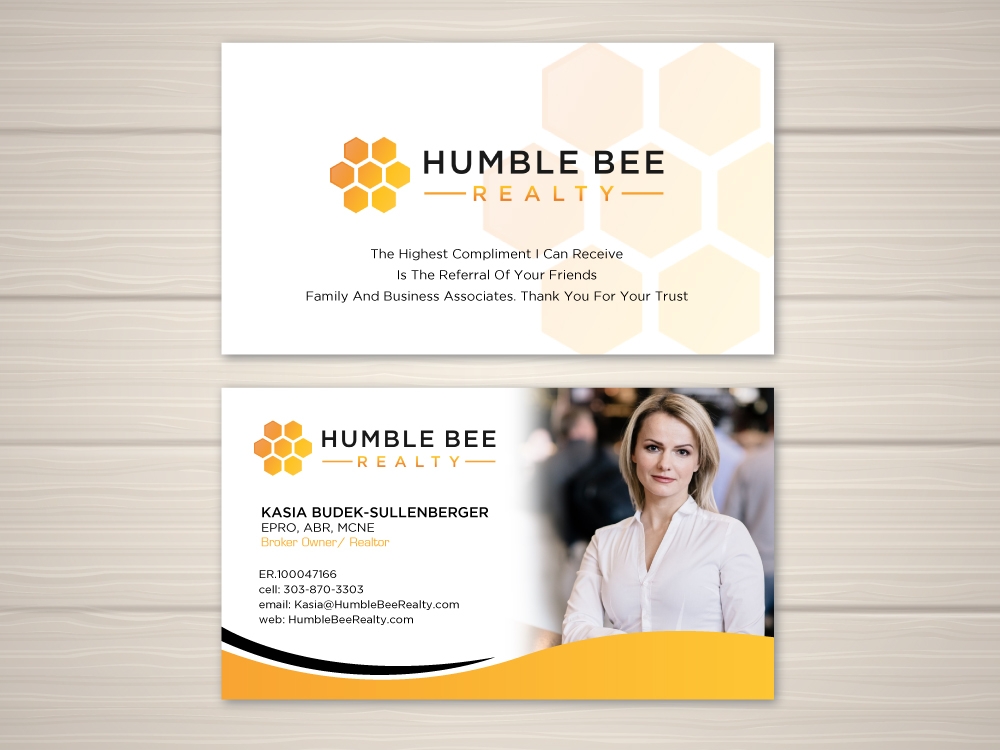Humble Bee Realty logo design by labo