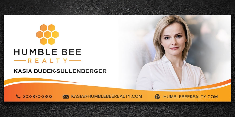 Humble Bee Realty logo design by Boomstudioz
