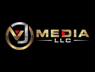 VJ Media LLC logo design by akhi