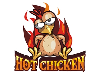 High Chicken  logo design by gitzart