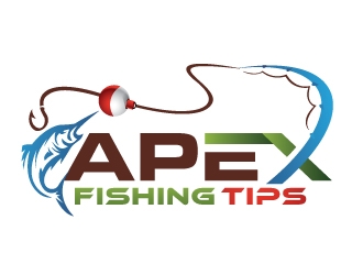 Apex Fishing Tips logo design by REDCROW