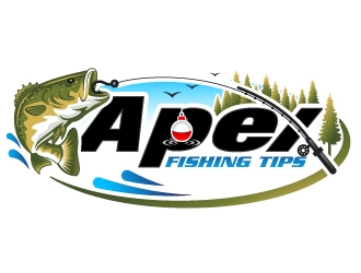 Apex Fishing Tips logo design by Suvendu