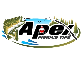 Apex Fishing Tips logo design by Suvendu
