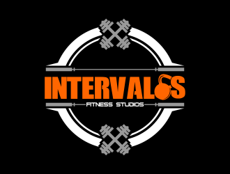 Intervalos Fitness Studios logo design by beejo
