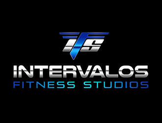 Intervalos Fitness Studios logo design by 3Dlogos