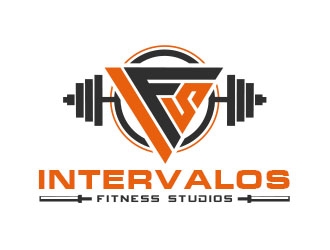 Intervalos Fitness Studios logo design by Benok