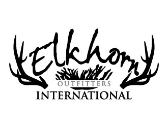 ELKHORN OUTFITTERS INTERNATIONAL logo design by daywalker