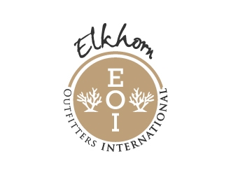 ELKHORN OUTFITTERS INTERNATIONAL logo design by pambudi