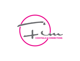 FIM Cocktails & Connections logo design by Gwerth