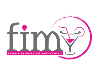FIM Cocktails & Connections logo design by J0s3Ph