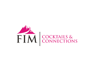 FIM Cocktails & Connections logo design by Rizqy