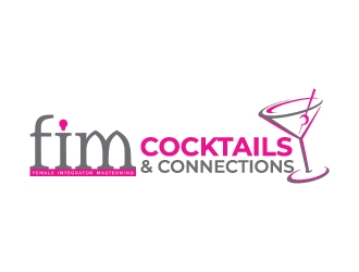 FIM Cocktails & Connections logo design by jaize