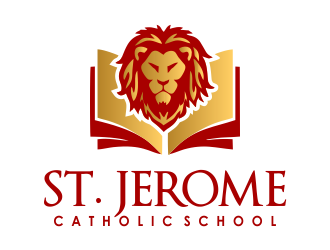 St. Jerome Catholic School logo design by JessicaLopes