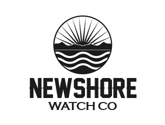 NewShore watch co logo design by kunejo
