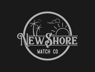 NewShore watch co logo design by fastsev