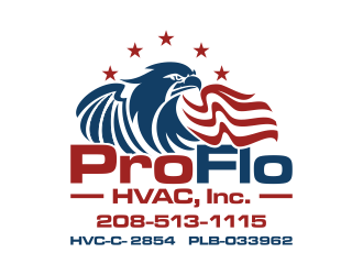 ProFlo HVAC, Inc. logo design by brandshark