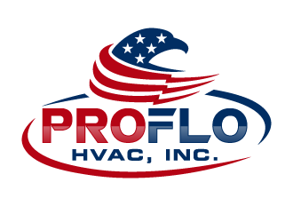 ProFlo HVAC, Inc. logo design by ElmA