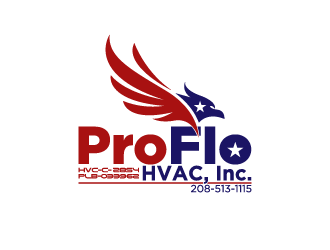 ProFlo HVAC, Inc. logo design by fastsev