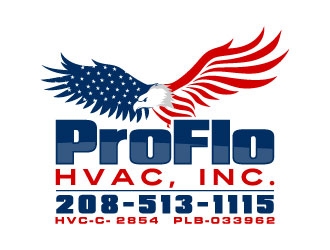 ProFlo HVAC, Inc. logo design by daywalker