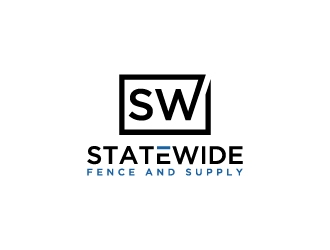Statewide Fence and Supply logo design by wongndeso