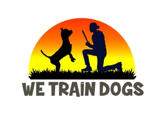 We Train Dogs logo design by AamirKhan