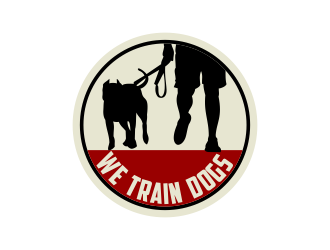 We Train Dogs logo design by Kruger