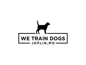 We Train Dogs logo design by oke2angconcept