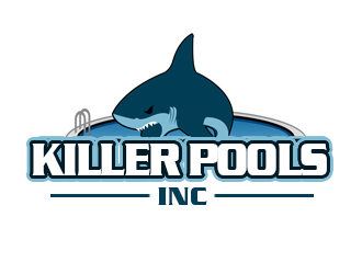 Killer Pools, Inc. logo design by kunejo