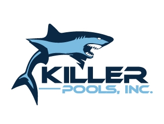 Killer Pools, Inc. logo design by AamirKhan