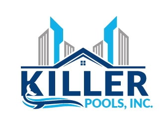 Killer Pools, Inc. logo design by art-design