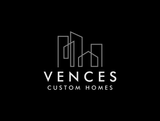 Vences Custom Homes logo design by rezadesign