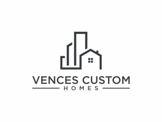 Vences Custom Homes logo design by Editor