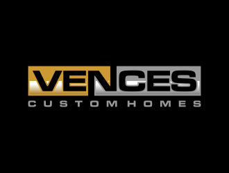 Vences Custom Homes logo design by savana