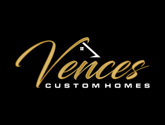 Vences Custom Homes logo design by savana