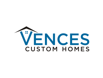Vences Custom Homes logo design by rief