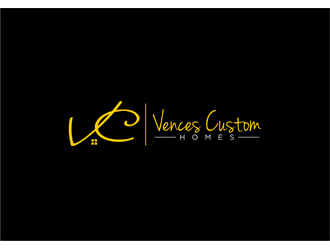 Vences Custom Homes logo design by clayjensen