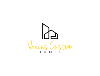 Vences Custom Homes logo design by clayjensen