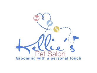 Kellies Pet Salon logo design by zenith
