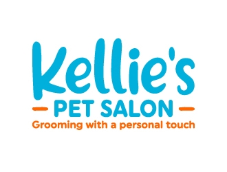 Kellies Pet Salon logo design by ORPiXELSTUDIOS
